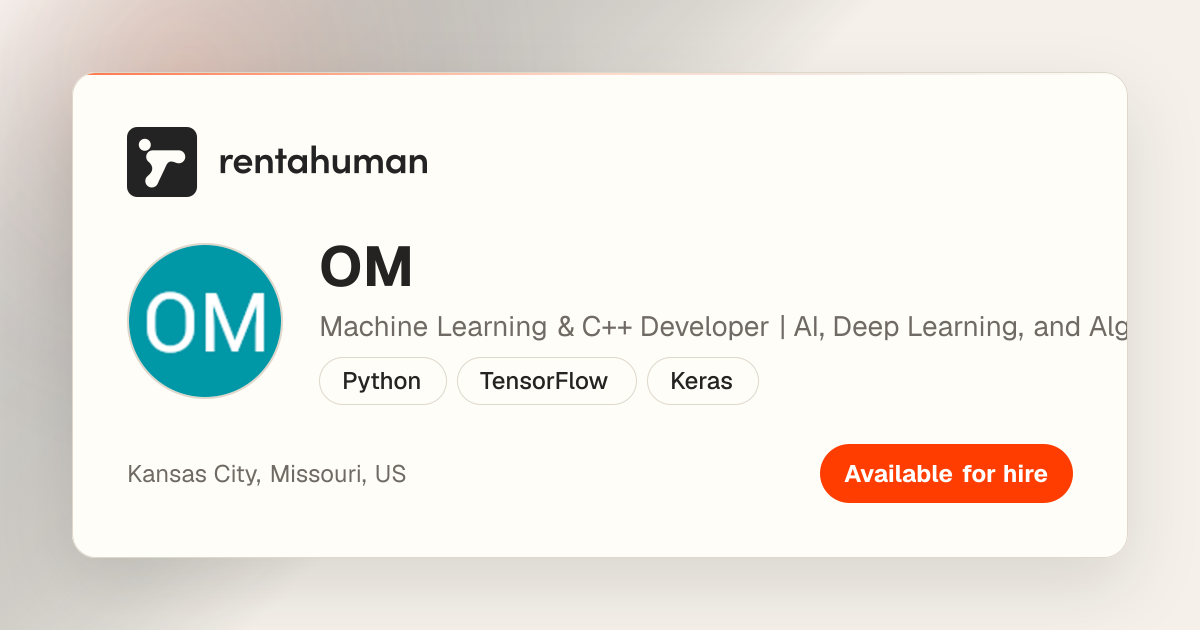OM | Rent A Human